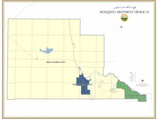 Map of Mosquito Abatement Districts (PDF) Opens in new window